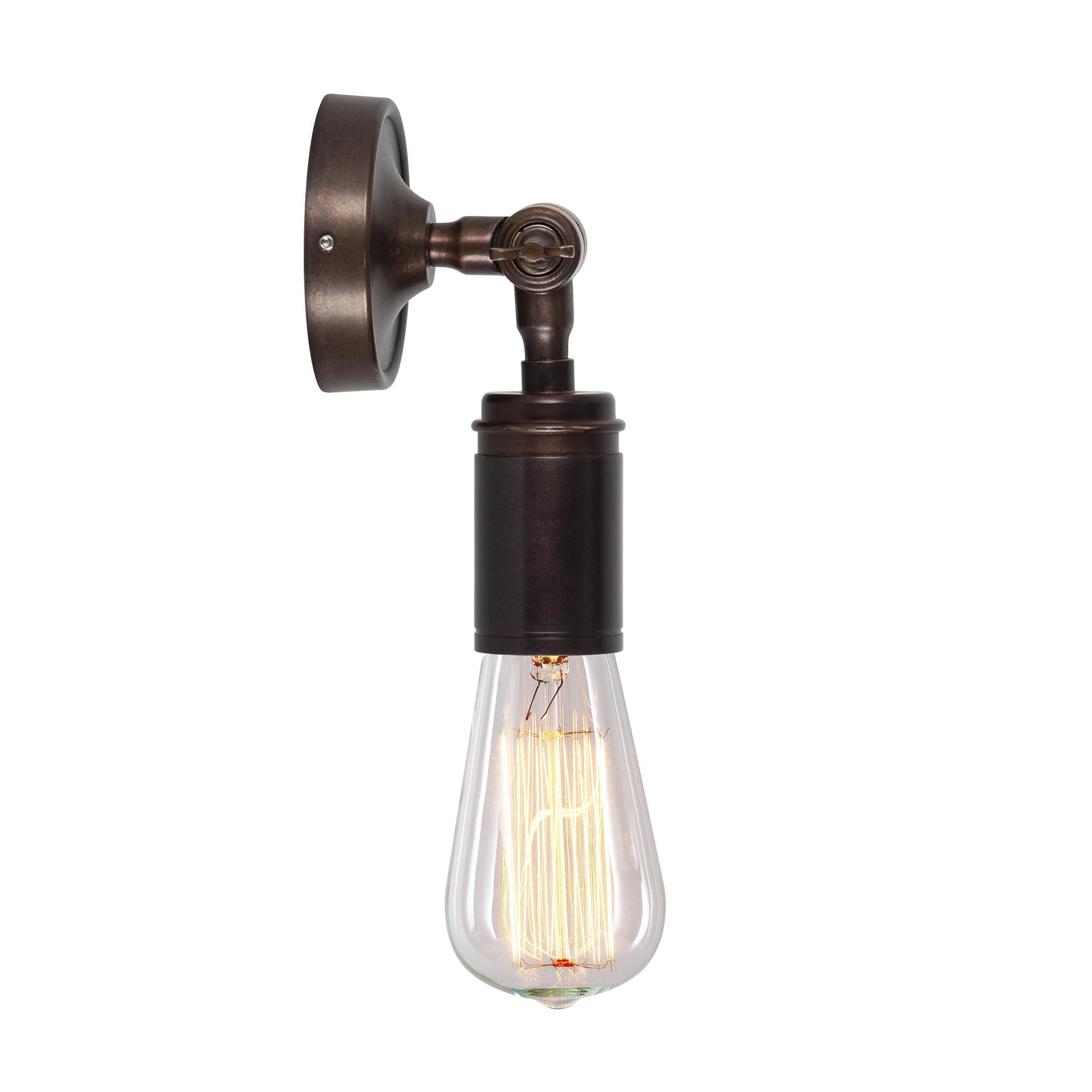 Emeli wandlamp antiek brons Emeli wandlamp antiek brons